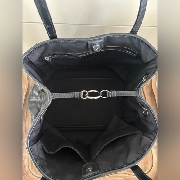 AUTHENTIC CHRISTIAN DIOR QUILTED CANNAGE CANVAS MEDIUM PANAREA TOTE - Picture 12 of 16